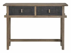 Hot Consola de madera de pino maciza reciclada Consola Escritorio