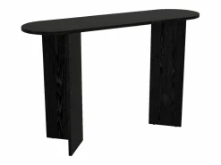 Hot Vente-unique Consola ovalada de diseño - Color: - TOPANIA Negro