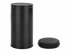 New Contenedor automático con sensor de 70 l acero al carbono negro 02_0043843 Cubo De Basura Para Cocina