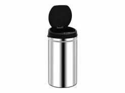 Outlet Helloshop26 Contenedor automático de acero inoxidable con sensor de 50 litros 02_0006066 Gris