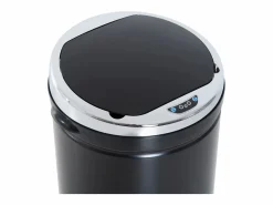 Contenedor sensorial de 42L, apertura automática, acero inoxidable, (30,5x30,5x68 cm)