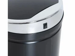 Contenedor sensorial de 42L, apertura automática, acero inoxidable, (30,5x30,5x68 cm)