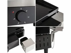 Clearance - Plancha eléctrica + tapa de hierro fundido FINESTA - 2,5 kW Plancha Cocina