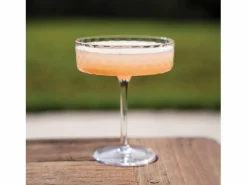 Coppa - Juego de 4 copas de cóctel y vino aromático de 25 cl, diseño elegante - Zafferano, fabricadas en Italia