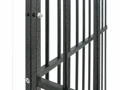 Clicnbuy Corralito para perros con 8 paneles acero galvanizado