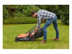Best Cortacésped BLACK + DECKER 1400W 34cm - Mango tipo bicicleta BEMW461BH Cortacésped