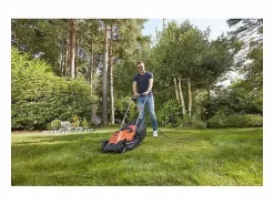 Sale Black+Decker Cortacésped BLACK & DECKER 32cm 1200W BEMW451 Negro / Naranja
