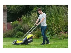 Outlet Cortacésped de empuje RYOBI 18V OnePlus - Ancho de corte de 33 cm - Sin batería ni cargador OLM1833B Cortacésped