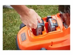 Cortacésped inalámbrico BLACK + DECKER 33cm LITHIUM 18V - 2,5Ah - BCMW3318N-XJ Naranja