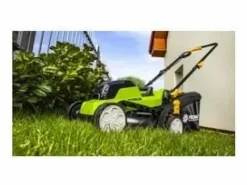 Online Cortacésped inalámbrico Fieldmann 20V, corte de 33 cm, altura ajustable hasta 65 mm, batería no incluida Cortacésped