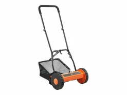 Cortacésped Manual SucceBuy, Ancho de Corte 40cm, Equipado con 5 Cuchillas de Acero, sin Motor, Altura de Corte Ajustable de 1.5 a 4.5 cm Cortacésped