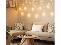 Sale Ledkia Cortina Bolas Colgantes LED 3.6W 2.5m 3000K Blanco Cálido Transparente