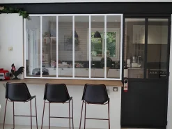 Vente-unique Cristalera atelier aluminio termolacado 180x130 BAYVIEW