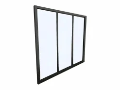 Discount Vente-unique Cristalera atelier BAYVIEW aluminio 90x105 Negro