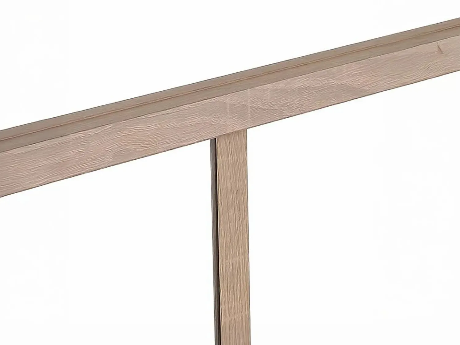 Vente-unique Cristalera tipo taller de aluminio termolacado - 60 x 105 cm - Natural claro - BAYVIEW