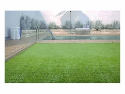 Outlet Habitat et jardin Césped sintético - " Lubeck 7 " - 1 x 5 m - 7 mm - Verde