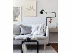 Sale Cuadro de madera Barcelona Skyline Cuadro