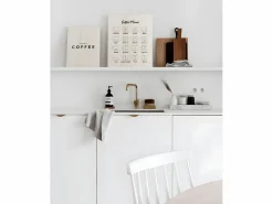 New Cuadro de madera Coffee Menu Cuadro