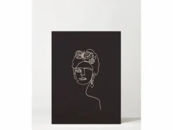 DECOWOOD Cuadro de madera Frida