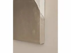 Sale Cuadro decorativo sobre lienzo de algodón con marco de madera marrón claro pintado artesanalmente con pintura al oleo de 80x100cm - KIKA - Cuadro