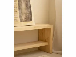 Clearance DECOWOOD Cuadro decorativo sobre lienzo de algodón pintado artesanalmente con pintura al oleo sin marco de 80x100cm - ELENA - Multicolor