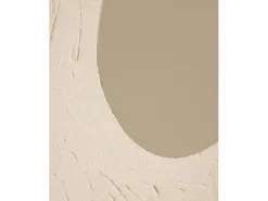Discount Cuadro decorativo sobre lienzo de algodón con marco de madera negro pintado artesanalmente con pintura al oleo de 60x80cm - VARO - Cuadro