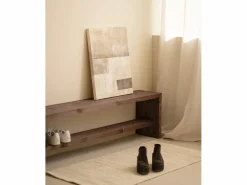 Clearance Cuadro decorativo sobre lienzo de algodón pintado artesanalmente con pintura al oleo sin marco de 80x100cm - PALERMO - Cuadro