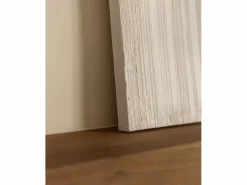 Outlet Cuadro decorativo sobre lienzo de algodón con marco de madera negro pintado artesanalmente con pintura al oleo de 60x80cm - TESA - Cuadro