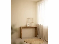 DECOWOOD Cuadro decorativo sobre lienzo de algodón pintado artesanalmente con pintura al oleo sin marco de 100x150cm - NEVA -