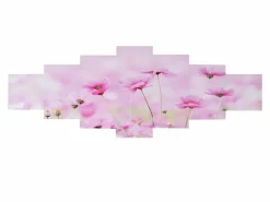 Discount Cuadro en lienzo H375 XL Pavo real (7 unid.), Flores Cuadro