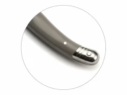 Lou Laguiole Cubertería Laguiole Tradition 24 piezas Taupe - Hoja microdentada de acero templado - Mango de polipropileno - Estuche incluido