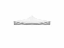 New Decor Space Cubierta impermeable blanca de 3x6 para techo de gazebo plegable (reemplazo 49483) Blanco