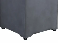 Vente-unique Cubierta rectangular antracita para bombona de gas en MGO - SEROZA