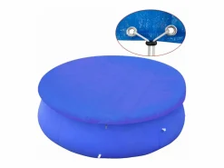 Sale Cubiertas para piscina 2 uds piscina elevada redonda 300 cm ES364476 Azul