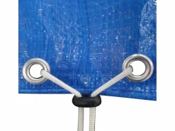 Sale Cubiertas para piscina 2 uds piscina elevada redonda 300 cm ES364476 Azul