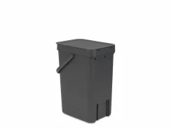 Brabantia Cubo de basura Sort & Go 12L Oscuro - 109805