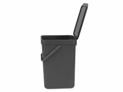 Brabantia Cubo de basura Sort & Go 12L Oscuro - 109805