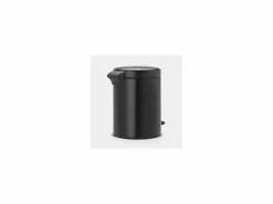 Hot Brabantia Cubo de Basura con Pedal Newicon 5L Mate Anti-Olor Higiénico Negro