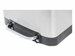 Best Kitchen Move Cubo de basura de cocina de pedal 30L GREENWICH Plateado