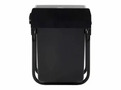 Online Helloshop26 Cubo de basura de cocina extraíble con mecanismo de cierre suave 20 litros 02_0006082 Negro