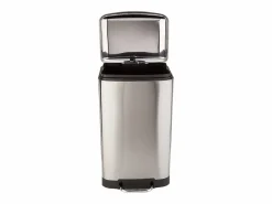 Sale Kitchen Move Cubo de basura de cocina de pedal 40L GREENWICH Plateado