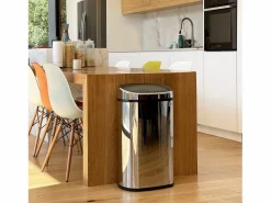 Kitchen Move Cubo de basura de cocina de apertura a presión 58L CITY