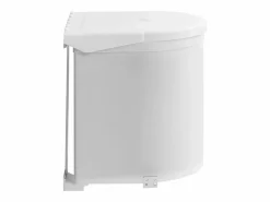 Outlet Helloshop26 Cubo de basura de cocina integrado de plástico de 8 litros 02_0006083 Blanco