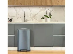 Outlet Kitchen Move Cubo de basura de cocina de pedal 40L GREENWICH Gris