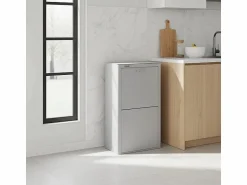New Cubo de basura para la cocina - Cubo de reciclaje - 4 compartimentos de 20L - CUBEK Cubo De Basura Para Cocina