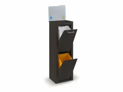 Cubo de basura para la cocina - Cubo de reciclaje - 2 compartimentos de 20L - CUBEK Cubo De Basura Para Cocina