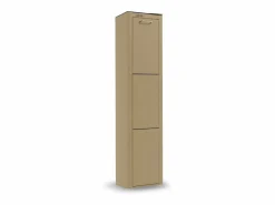 Don Hierro Cubo de basura para la cocina - Cubo de reciclaje - 3 compartimentos de 20L - CUBEK