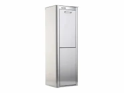Online Don Hierro Cubo de basura para la cocina - Cubo de reciclaje - 2 compartimentos de 20L - Acero Inoxidable - CUBEK Plateado