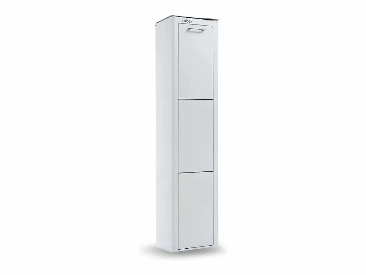 Cubo de basura para la cocina - Cubo de reciclaje - 3 compartimentos de 20L - CUBEK Cubo De Basura Para Cocina