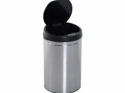 Sale Homcom Cubo de basura plateado 30.5x30.5x51.5 cm Multicolor